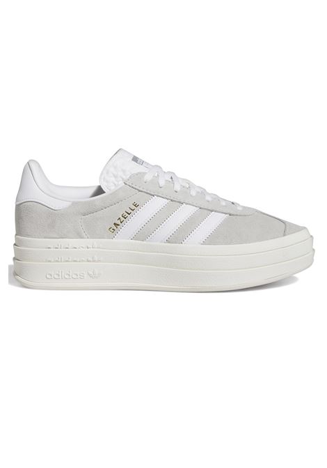 Adidas Gazelle Bold Shoes Grey White Women ADIDAS ORIGINALS | Sneakers | HQ6893-